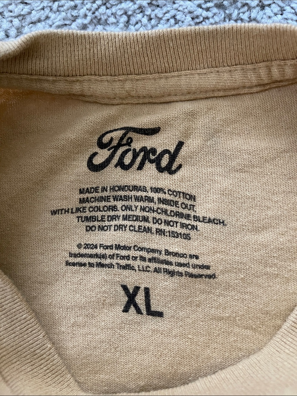 Vintage Style Ford Bronco Tee - Picture 3 of 5